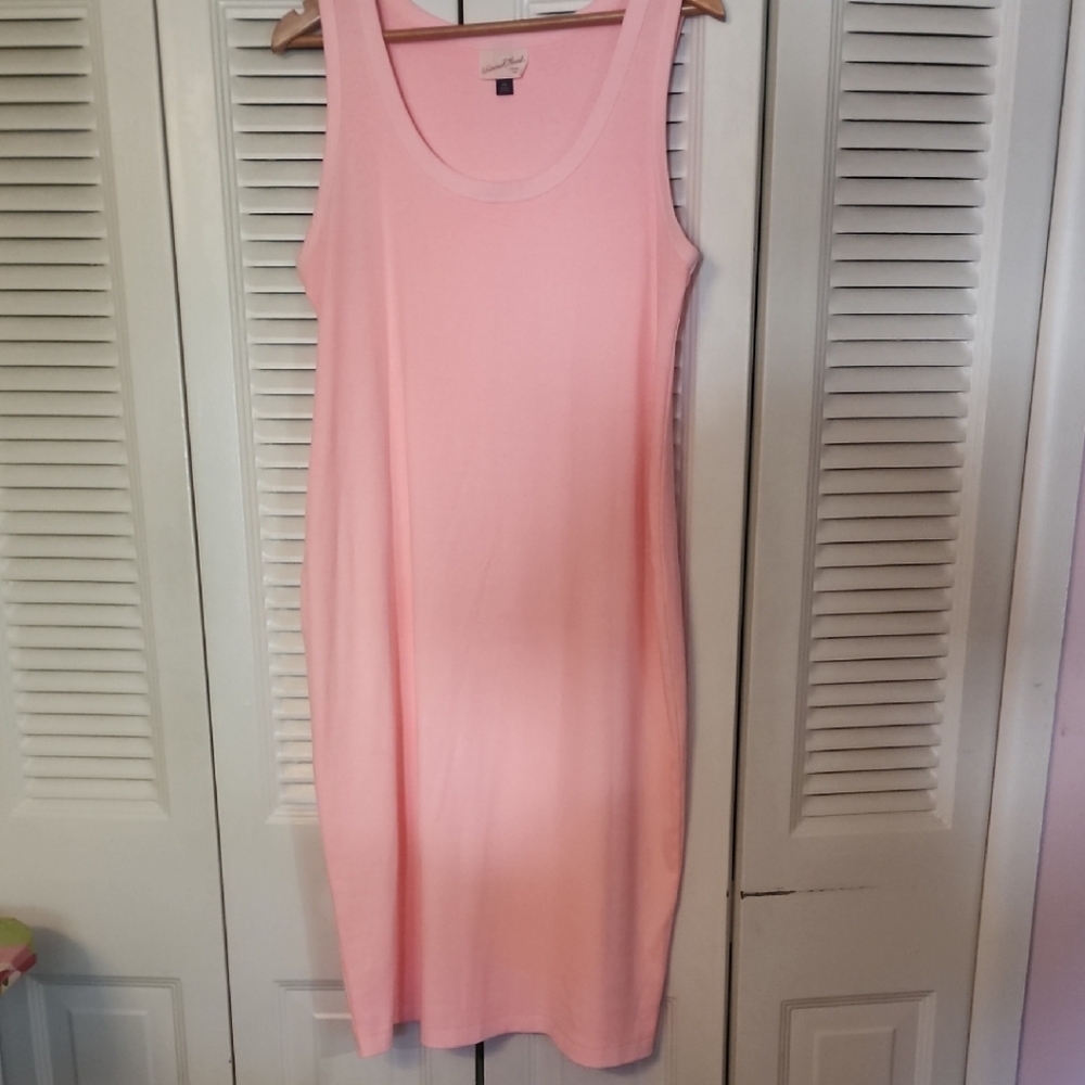 Universal Thread Blush Ribbed Tee